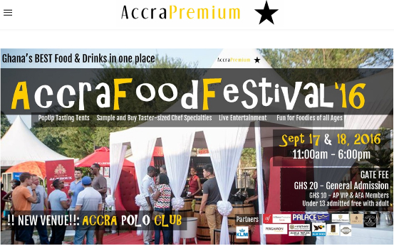 Accra Premium Food Festival
